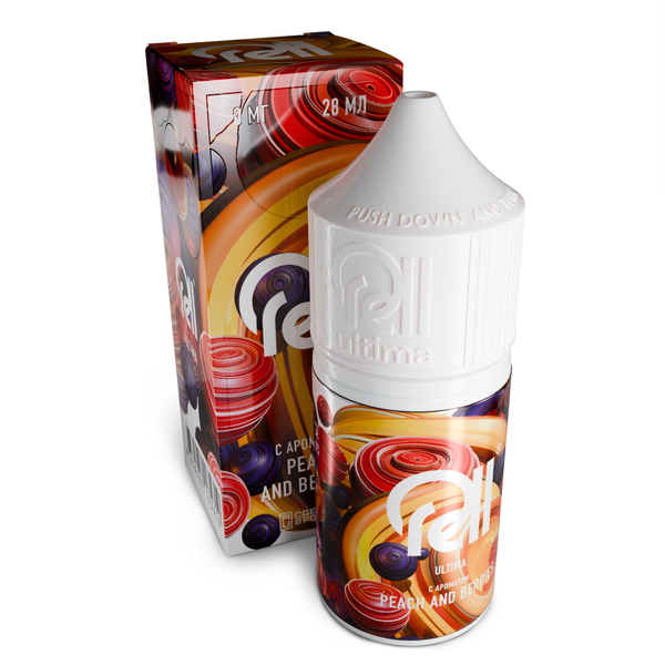 Купить Rell Ultima 28 мл - Peach Berry (0 мг)