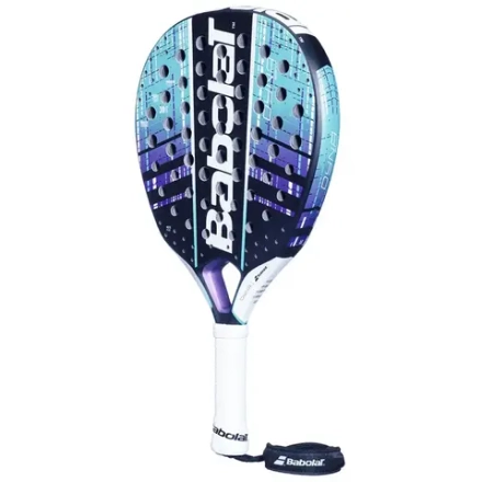 Babolat Женская ракетка для падела Dyna Spirit, черный/фиолетовый