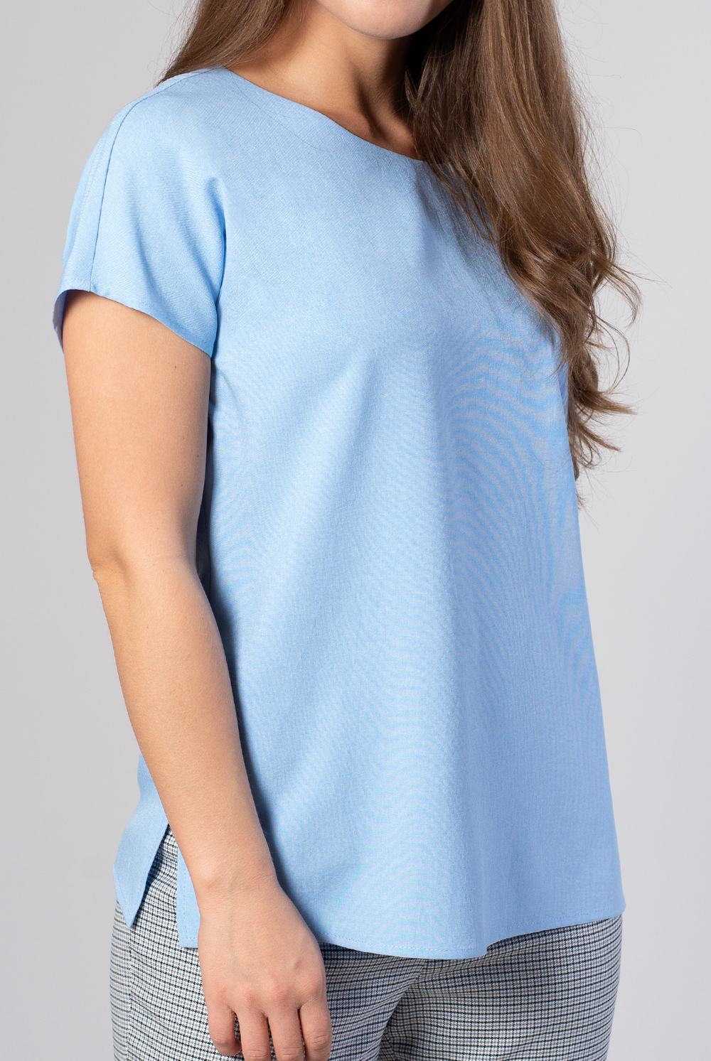 Блузка женская 3256зпа, Небесный #259Неб093256зпа