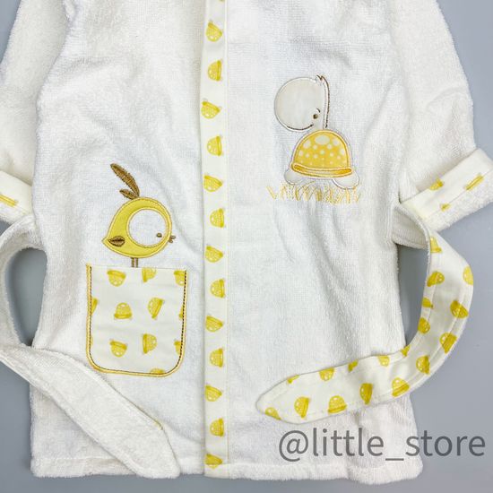 Банный комплект "Черепаха и компания" желтый