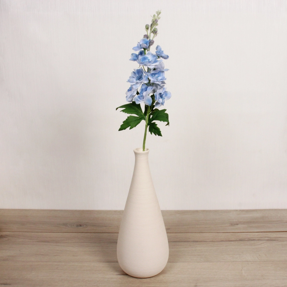 Цветок искусственный «Natur» 70см Дельфиниум голубой