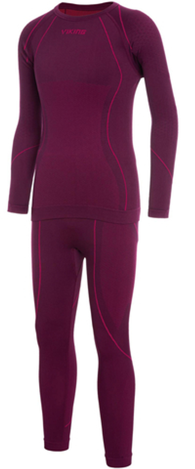Комплект термобелья VIKING Skido Kids Set Pink (Рост:140-152)