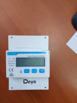 Измеритель мощности для трехфазного сетевого инвертора DEYE CHINT DTSU666 -100А/40mA