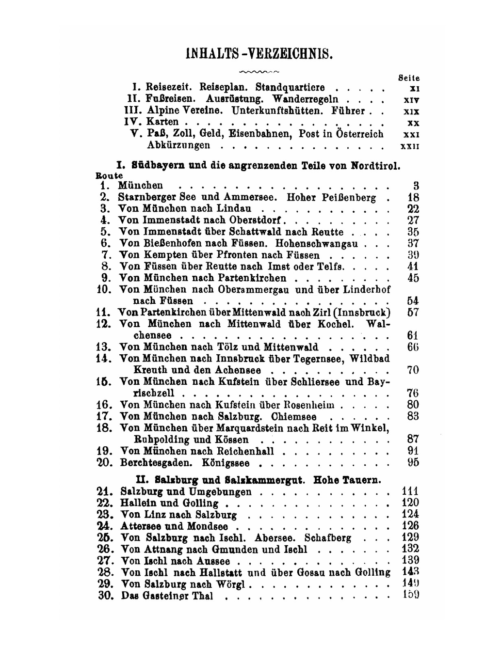 Südbaiern Tirol Und Salzburg. Ober- und Nieder-Osterreich, Steiermark Kärnten und Krain | K. Baedeker