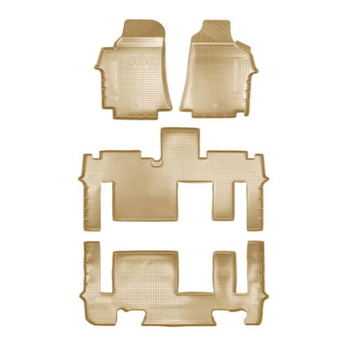 Ковры в салон Norplast/Unidec для Hyundai H1 (2007-), Бежевый, 4 штуки, арт.NPA00-C31-170-B
