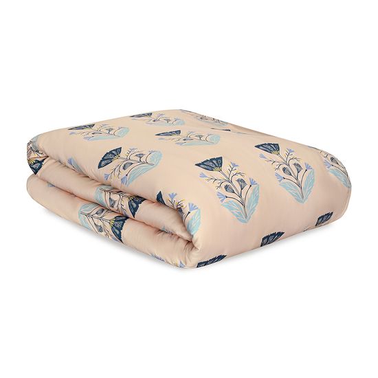 Комплект постельного белья "Летний цветок" из премиального сатина из коллекции russian north, 200х220 см