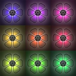 Citilux Сезар Смарт CL233A275E RGB Умная люстра Венге