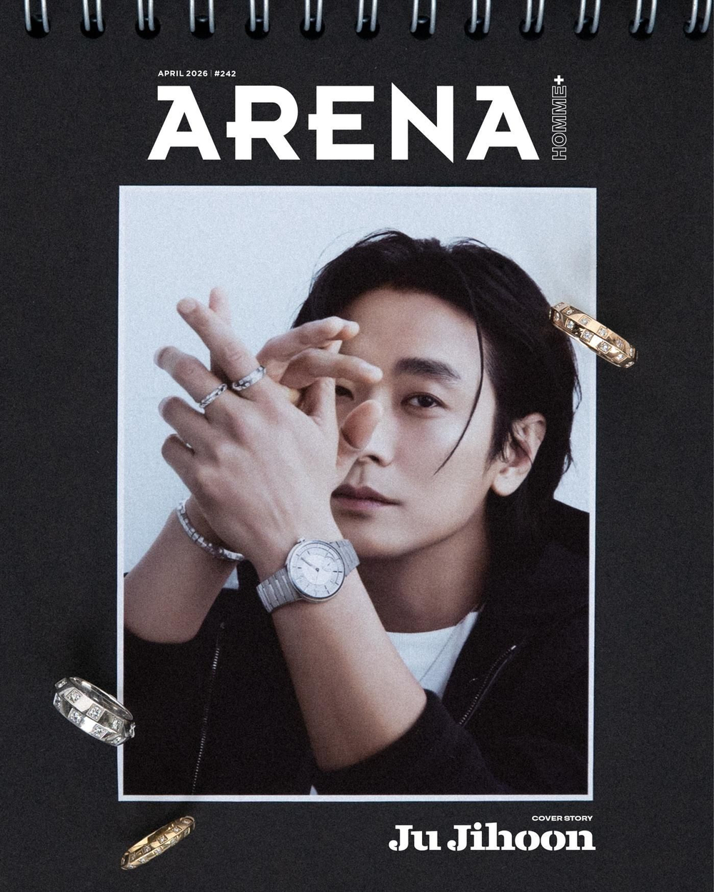 публикация ARENA HOMME - 2026.04 JU JI HOON B Type