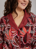 Халат Х-145/терракотовый-тропик