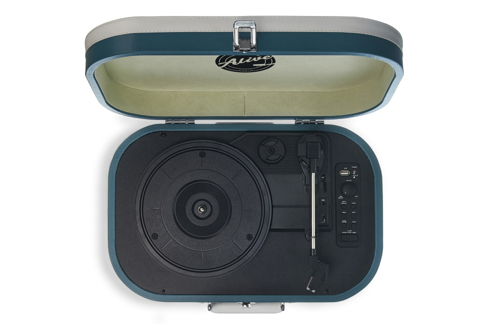 Проигрыватель Винила Alive Audio Vintage c Bluetooth (Cold Wave)