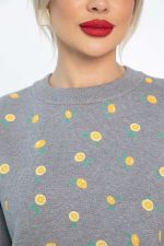 Свитер оверсайз Анита (серый) Б14759-1М LT Collection