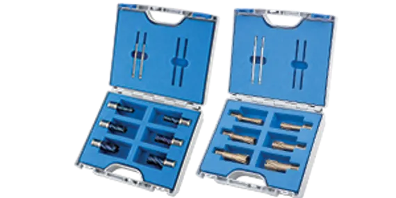 Корончатое сверло Karnasch 18х80 мм, GOLD-LINE, Weldon 19, арт. 20.1285U-018