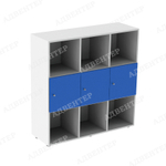 Стеллаж вертикальный 9 с дверцами