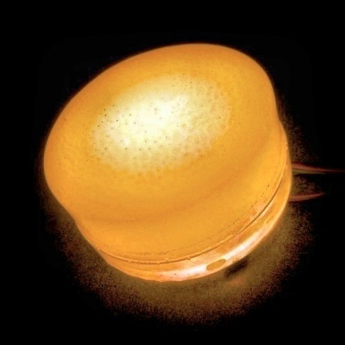 Светодиодная круглая брусчатка 60x60x40 теплая белая