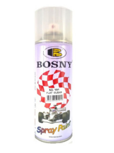 Лак аэрозольный Bosny №191 матовый 400мл(300г)