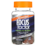 Focus Factor, Nutrition For The Brain жевательные мармеладки, виноград, малина, апельсин, 60 жевательных таблеток