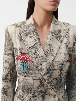 Жакет Boss принтованный OLA OLA