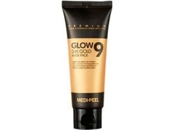MEDI-PEEL Маска-плёнка с золотом Glow9 24K Gold Mask Pack 100 мл. ( Срок годности до 26.09.2022 )