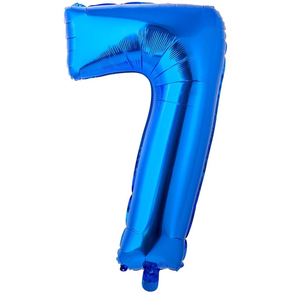 К ЦИФРА 7  26" Синий 60 см.