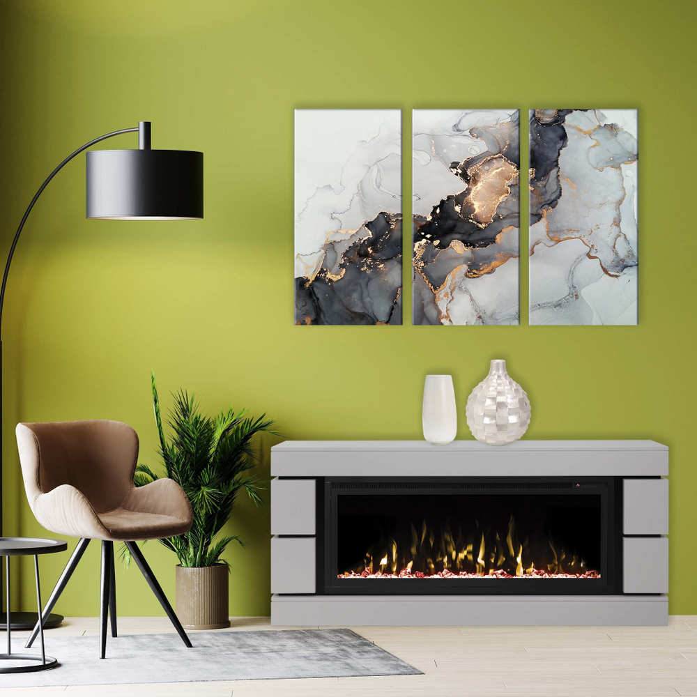 Каминокомплект Real Flame Seattle 42 GR c очагом Saphir 42