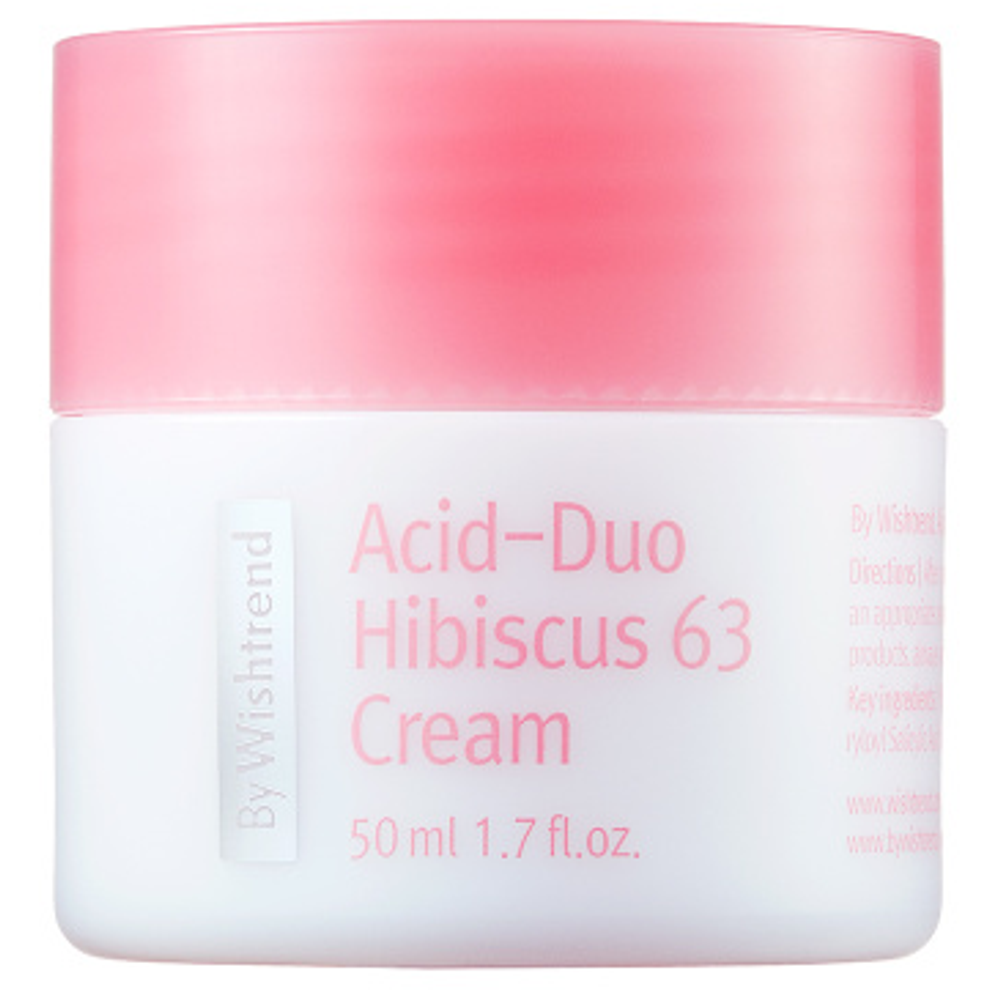 By Wishtrend Acid-Duo Hibiscus 63 Cream антиоксидантный крем 50мл