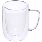 Кружка стеклянная с двойными стенками 250мл «Хай-Тек»