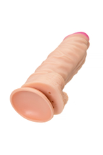 Фаллоимитатор RealStick Brutal Kratos на присоске телесный 30 см