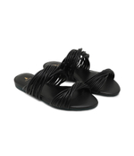 Кожаные шлепанцы Patrizia Pepe - черный(2X0086 L048)