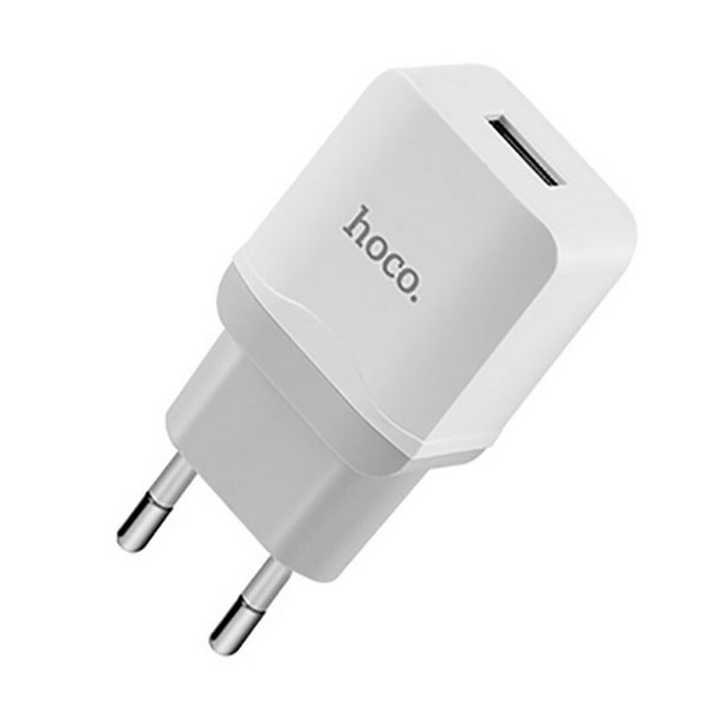 Сетевой адаптер питания HOCO C22A 2.4A (белый)