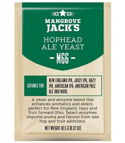 Пивные дрожжи Mangrove Jack's "Hophead Ale Yeast M66", 10,5 г