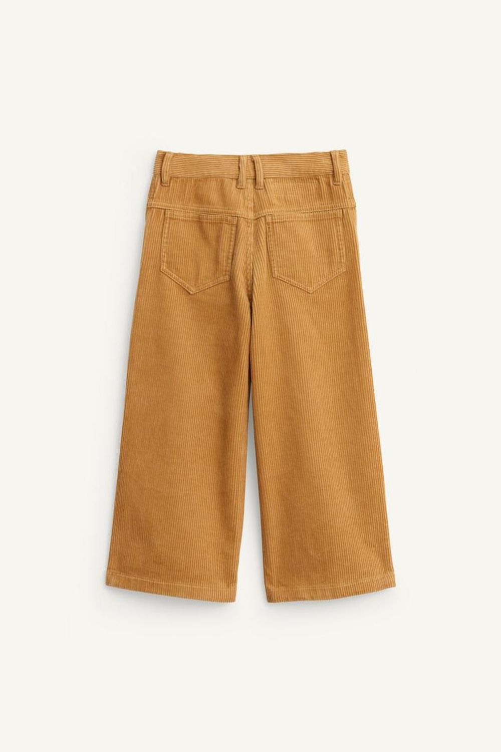 ZARA ШИРОКИЕ БРЮКИ, ЖЕЛТОВАТО-КОРИЧНЕВЫЙ