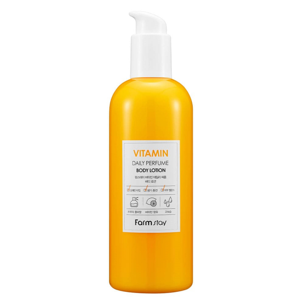 Farm Stay Vitamin Daily Perfume Body Lotion парфюмированный лосьон для тела с витаминами
