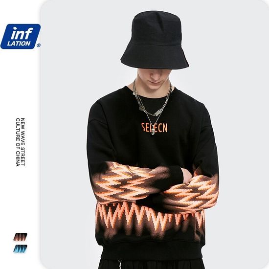 Свитшот INF Waves(orange)