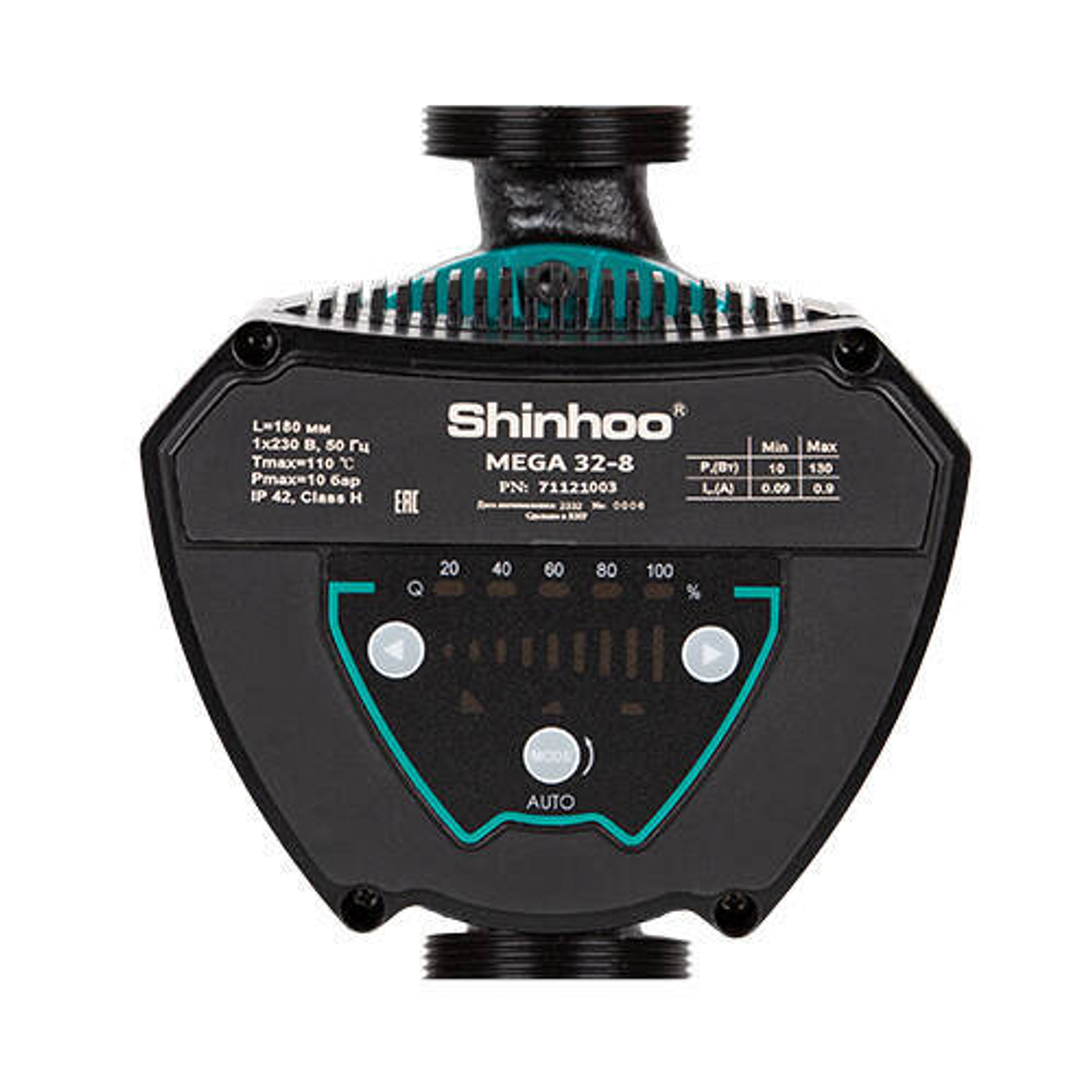 Насос циркуляционный Shinhoo MEGA 25-12