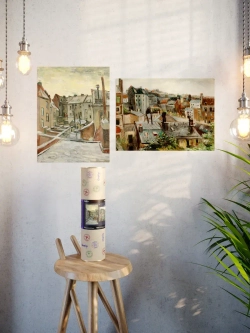 Картины-наклейки на стену для декора интерьерные №63