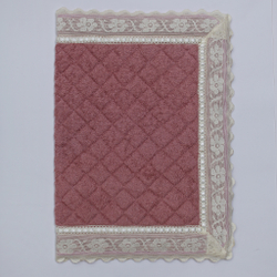 Элитный коврик для ванной Buratto розовый от Old Florence фото