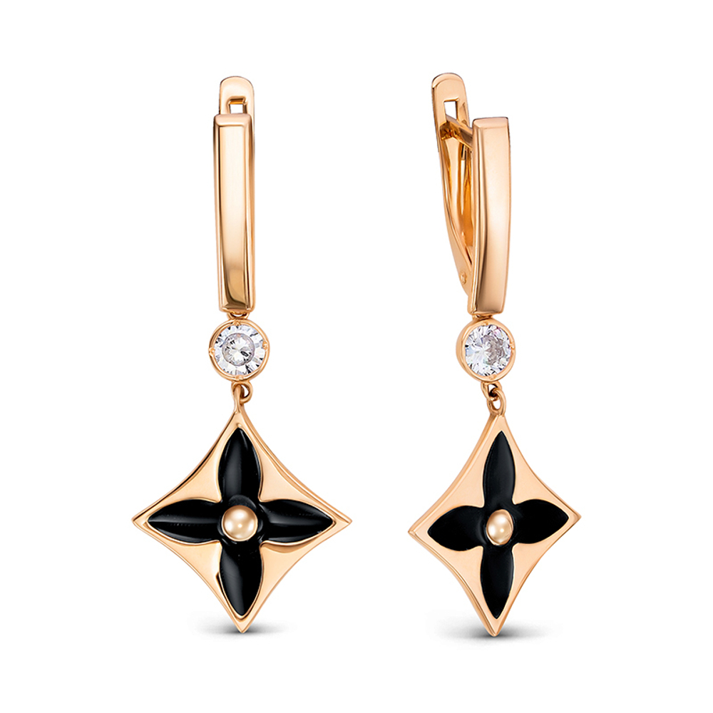 Серьги из золота 585 пробы