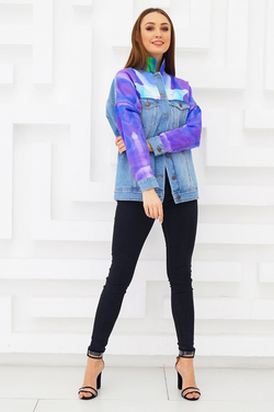 LIGVIANNI Джинсовая куртка Denim Jacket Toucan