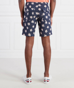 Льняное шорты HARLEM PO TECH LINEN PRINTED Tommy Hilfiger - темно-синий(MW0MW31241)