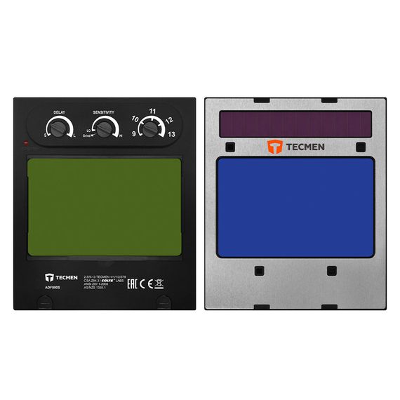 Маска сварщика Tecmen ADF - 800S TM16 чёрная