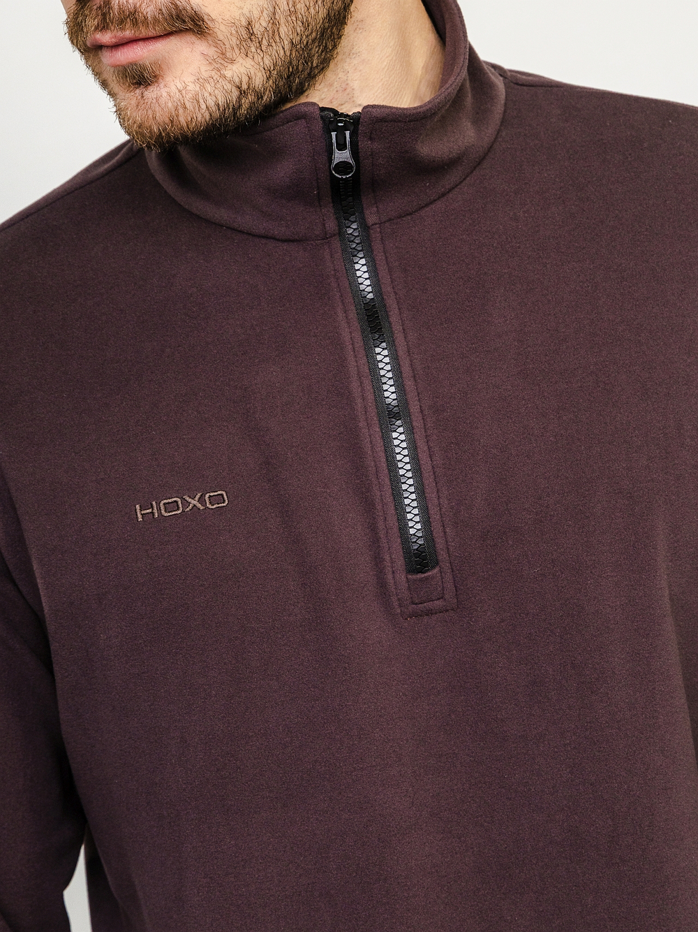 Кофта (толстовка) классическая, мужская, цвет "Лесной орех"