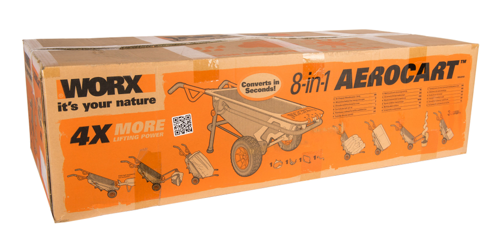 Садовая тележка WORX WG050 Aerocart