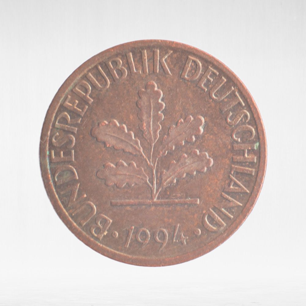 Germany, 1 Pfennig, 1994, (Munich Mint - "D"), VF
