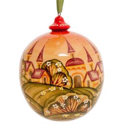 РД- 10/ 6 Елочная игрушка «Лето» художественная роспись