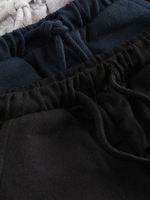 Шорты для мальчика Next U78-267, 3 шт., Черный, Серый, Темно-синий