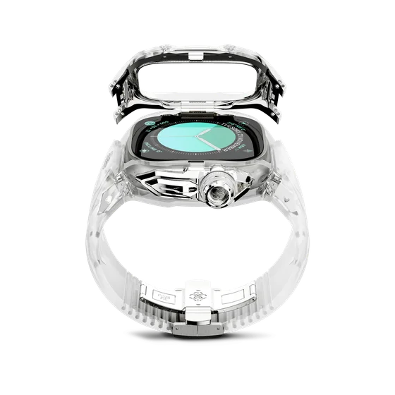 Корпус для Apple Watch - RSTRIII49 - CRYSTAL STEEL