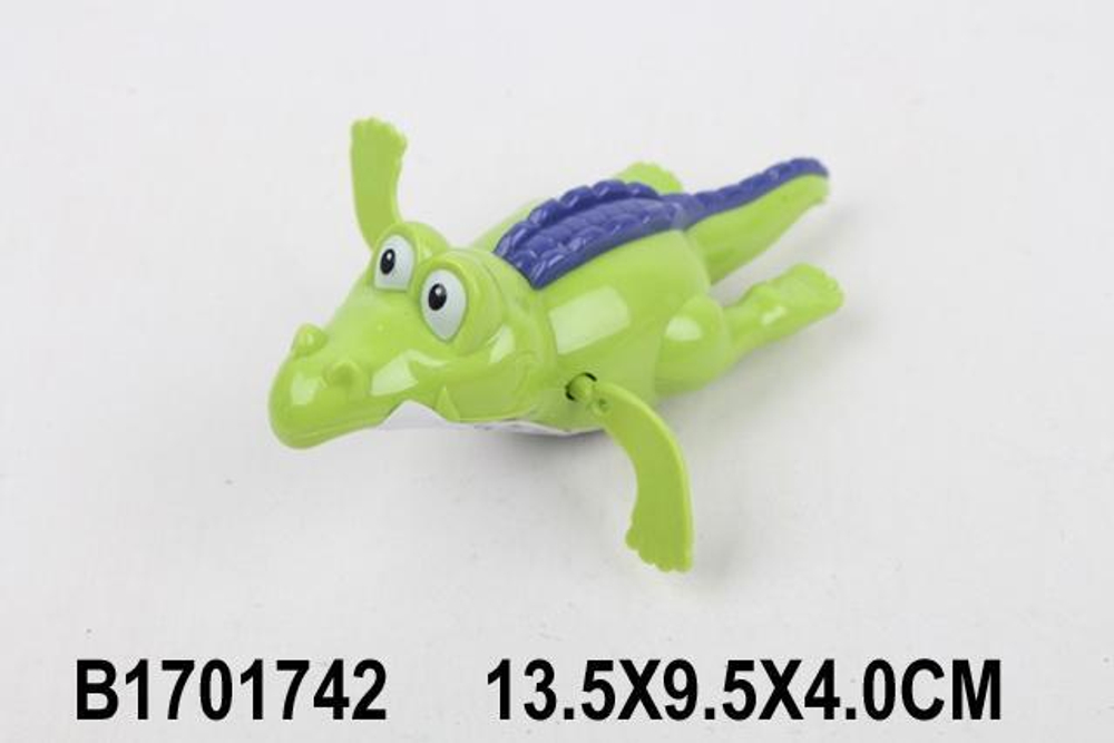 Заводная игрушка Крокодил, пакет 556