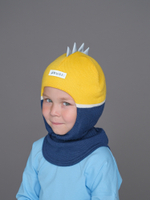 Шлем зимний вязаный (Мед) ОРЕО