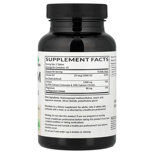 Futurebiotics, кальций с витамином D3, длительное высвобождение, 90 таблеток