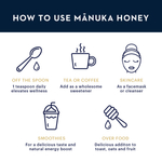 Manuka Health, Необработанный мед манука, UMF 13+, MGO 400+, 500 г (17,6 унции)